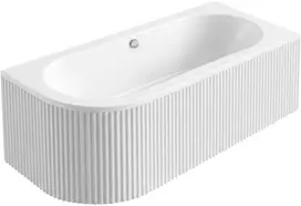 Akrilinė kampinė vonia Rea Orion Stripe Right 170cm