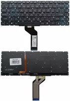 Nešiojamo kompiuterio klaviatūra - Acer Predator Triton PT515-51/52 Pakeitimo RGB JAV Juoda