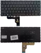 Nešiojamojo kompiuterio klaviatūra - HP Probook 430 G8, 430 G9, 435 G7, 435 G8 US išdėstymas juodas