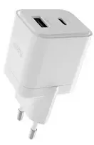 Allity Sp. z o.o. Allity Sp. su o.o. Allity sieninis įkroviklis GaN PD QC ATC-01-20WAC 1x USB-C 1x USB-A 20W juodas