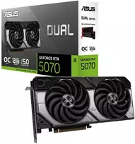 ASUS Dual GeForce RTX 5070 OC – 12GB GDDR7, HDMI, 3x DP