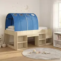 Lova Lovos rėmas su tuneliu 3 vnt. Sonoma ąžuolo ir mėlyna