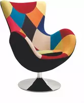 Fotelis BUTTERFLY chair color: multicolored