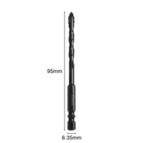 Eccentric Drill Bit Set for Drilling Glass Tiles and Hard Plastics