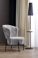 Fotelis CEZAR l.chair, pilkas