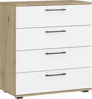 FORMO - KM-1 chest for the MODULAR WARDROBE SYSTEM - artisan oak / baltas