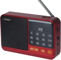 „Setty“ mini FM radijas + „Bluetooth“ garsiakalbis SFM-01M