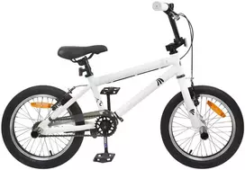 BMX Dviratis 20 Colių skirta vyresniems nei 9 metų Balta