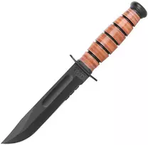 Peilis Ka-Bar USMC SHORT FIGHTING/UTILITY COMBO 1252