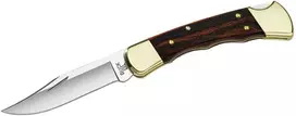 Medžioklinis peilis Buck FOLDING HUNTER FINGER GROOVED 110BRSFG