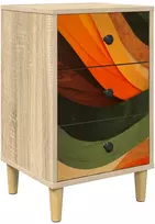 Šalia lovos spintelė BONN Sonoma ąžuolas 36 x 33 x 60 cm