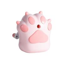 Cute Paw Pencil Sharpener Automatic Electric School Desk Sharpening Tool High Capacity Pencil Sharpener for Kids Home Supplies rožinė