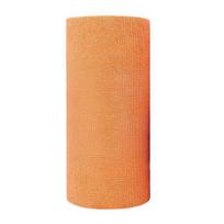 1 Roll Rag Thickened Water-Absorbent Cleaning Clothes Tear-Off Design Disposable Rags Kitchen Bathroom 20x20cm oranžinė