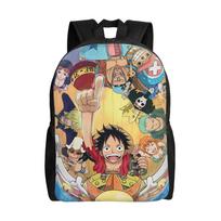 Vienas Gabalas Laisvalaikio Kuprinė Sportinė Studentų Žygiai Kelionės Luffy Zoro Sanji Dieninė Kuprinė Vyrams Moterims Kolegijos Pečių Krepšys One Size