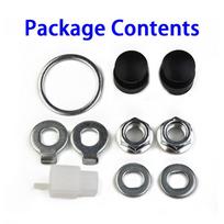 Lock Nut Nut Kit E Bike Lock Washer /spacer/ Nut Cover M12/M14 M12