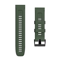 QuickFit 22 Watch Band For Garmin Forerunner 955 Solar 945 LTE 745 935 Smartwatch Silicone Strap Watchband Bracelet Accessories QuickFit 26mm armijos žalia spalva