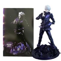 25CM Anime Jujutsu Kaisen Satoru Gojo Model UNO Unlimited Space Fighting Posture Model Plaything Gift Set Action Model PVC With box