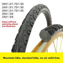 26-Inch  Tire for Bicycle No Need to Inflate 26x195 Cycling Equipment Accessories Bicycle Outer Tire Other Brand