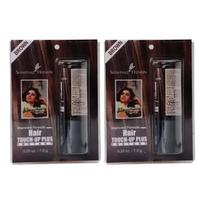 Shahnaz Husain Touch Up Plus Hair Color Stick Brown Temporary Grey Coverage Root Touch Up Pack Of 2 7.5 g Each
