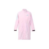 adidas Light Pink Women's Mid-Length Stand Collar Woven Windproof Sports Trench Coat HZ9983 XS
