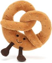 Pretzel Plush Toy 7 Inch Soft Stuffed Animal Cute Snack Pillow Kids Gift