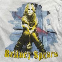 Britney Spears short sleeve Tshirt White cotton reprint PA8517 Unisex T-Shirt S