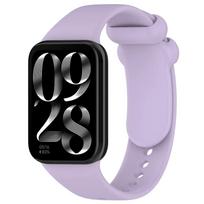 Silicone Strap for Xiaomi Mi Band 9/8 Pro Original Replaceable Wristband for Redmi Watch 5/4 Bracelet Watchband Belt Accessories For Mi Band 9 8 Pro violetinė