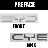 Car Front Hood Bonnet Rear Trunk Emblem Cover Sticker Auto Styling For BYD Atto Yuan Plus Song Plus Seal Seagull Dolphin Sealion