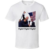 Donald Trump Fight Unisex T-Shirt Warrior Beast Maga President New 2024 T Shirt XXXL