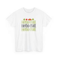 Fall Aesthetic T-Shirt | Autumn Leaves Pumpkin Spice Tee | Hello Fall Shirt XXL