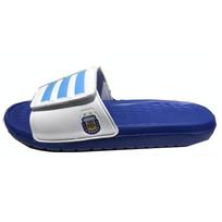 Adidas Velcro Blue White Slippers Blue White H68219 38 mėlyna