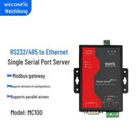 WECONFIG Industrial Serial Server Modbus Gateway MC100