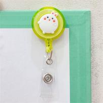 Name Tag Cartoon Card Holder Name Card Holder ID Card Clips Retractable Badge Reel Badge Holder 06