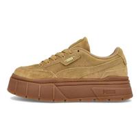 PUMA Mayze Stack Suede Moteriški Platforminiai Žemi Batai Skate Batai Rudi 383983-03 35.5 brown