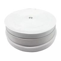 Sublimacinis poliesterio baltas spausdinimui tuščias juostelės dirželis dirželis ritinėliais 1cm balta