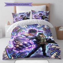 JoJo Anime Quilt Cover Duvet Cover Bedding Set Soft Comforter Cover Bedroom Home Decorative Textile -QJY 135x200cm
