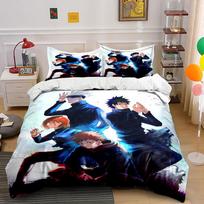 Characters in dark uniforms. Bedding sets Duvet cover sets Duvet covers Pillowcases(1*Duvet Cover 2*Pillowcases without duvet insert) 135x200cm