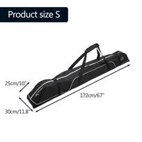 Travel Snowboard Bag Waterproof Ski Bag Ski Equipment Storage Bag 172cm / 192cm S