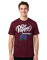 Dr. Pepper T-Shirt Men's Blackberry Logo Design Short Sleeve Tee (M) XXL