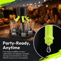 Hexagon Design Party Drink Dispenser Fair Pouring Shot Pourer Creative Drink Dispenser  Bar