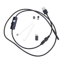 USB Endoscope Camera PC Phone Endoscope Pipe USB Endoscope Inspection Camera Waterproof Pipeline Borescope for Phone