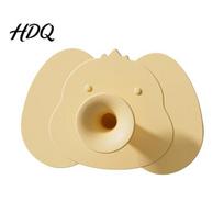 Silicone Cradle Cap Scrubber Baby Shampoo Brush Soft Scalp Scrubber Non-slip One-handed One-piece Bath Tool Gentle Bathing Brush for Newborn geltona