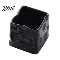 Healing Style Kitchen Storage Ceramic Cheese Pen Holder Large Capacity Jar Cute Desk Organizer Food Safe Holder for Stationery Makeup Brushes Small juoda