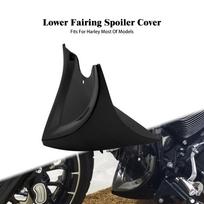 Motorcycle Front Lower Chin Spoiler Fairing Air Dam Cover For Harley Softail Breakout Fat Boy Dyna 2004-2017 Touring Glide 96-17 Chin Spoiler Fairing