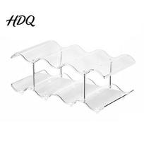 Coffee Mug Display Stand Cup Storage Rack Multi-Layer Stacking Organizer with Wavy Slot Design Kitchen Space Saving Desktop Bar for Mugs A