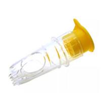 Lemon Mini Squeezer Clear Rankinė vaisių sulčiaspaudė Paprasta naudoti Citrusinių vaisių spaudimo Apelsinų sulčiaspaudė gėrimams ir kokteiliams geltona