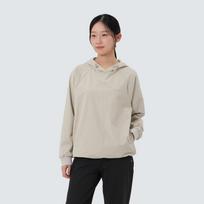 [Snowpeak] Rago Women's Hooded T-shirt Light Beige (S25FWTHD33) 85(S)