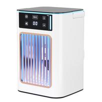 2026 New Upgraded Turbocharged Portable Air Conditioner Fan USB Desktop Air Cooler Household Small Air Humidifier Cooling Fan