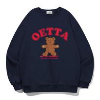 Yda Cookie Teddy Bear Sweatshirt Navy M