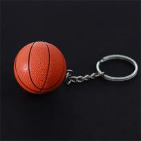 Volleyball Special Soccer Baseball Car Pendant Ball KeyChain Bag Pendant Key Holder Key Ring B